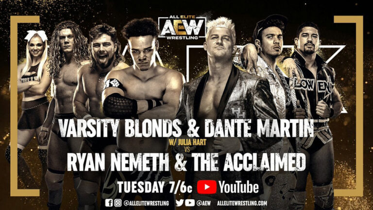 Varsity Blonds, The Acclaimed, Red Velvet, Dark Order, Abadon, Big Swole and More! | AEW Dark, Ep 99
