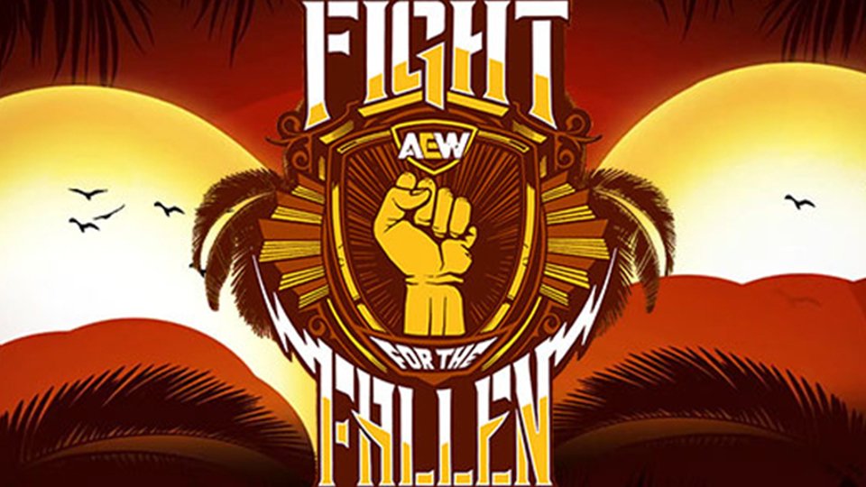 AEW Championship Match Moved To Fight For The Fallen