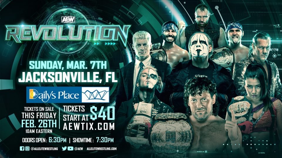 AEW: Revolution Tickets On Sale Today
