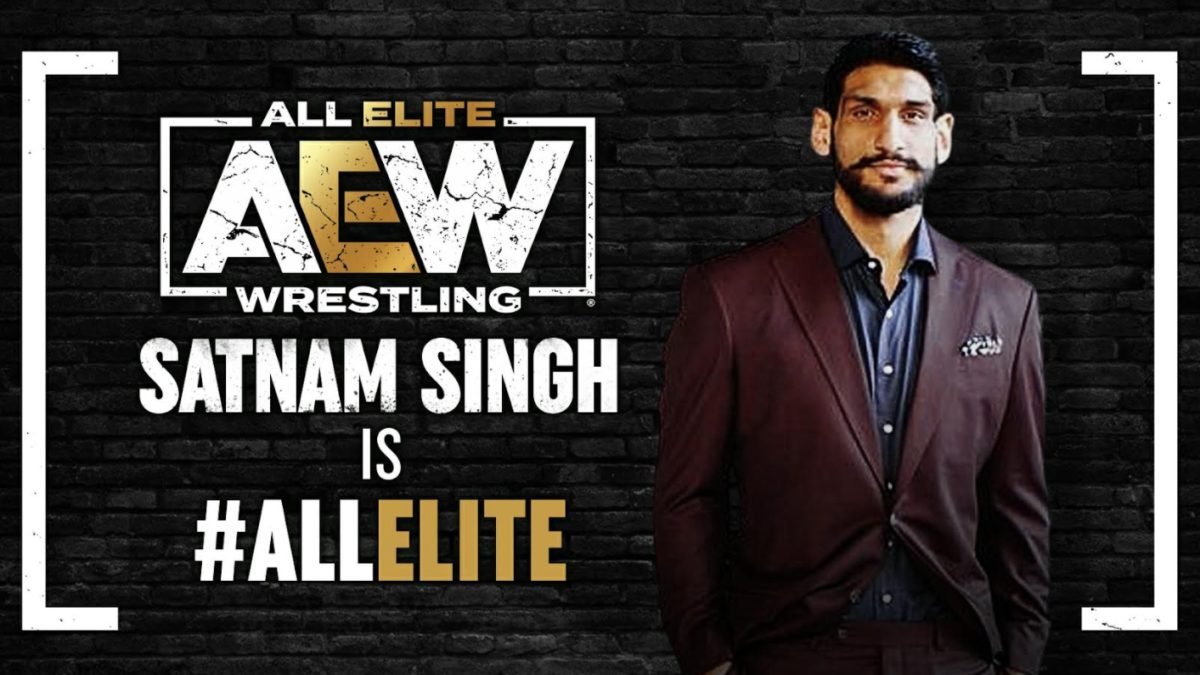 Update On 7’3″ Giant Satnam Singh’s AEW Training