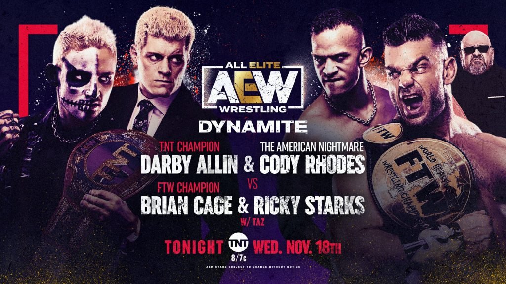 AEW: Dynamite Live Results – November 18, 2020