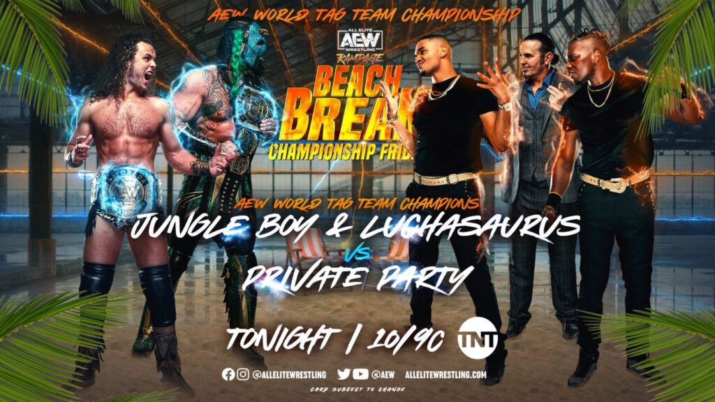 AEW Rampage Beach Break Championship Friday Live Results – January 28, 2022