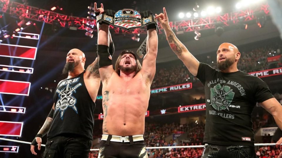 AJ Styles Defeats Ricochet For WWE United States Title