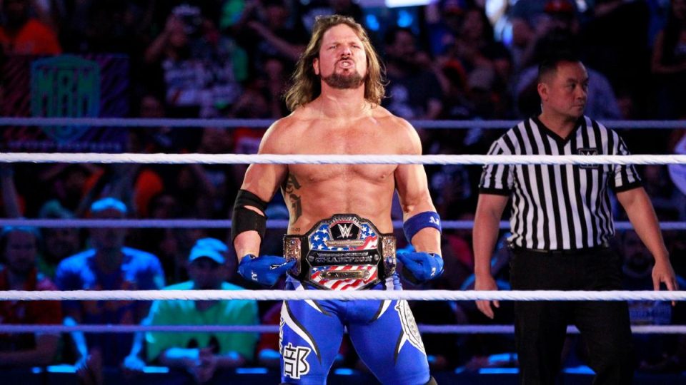 Watch As AJ Styles Says He Would ‘Mop The Floor’ With CM Punk On Smackdown (VIDEO)