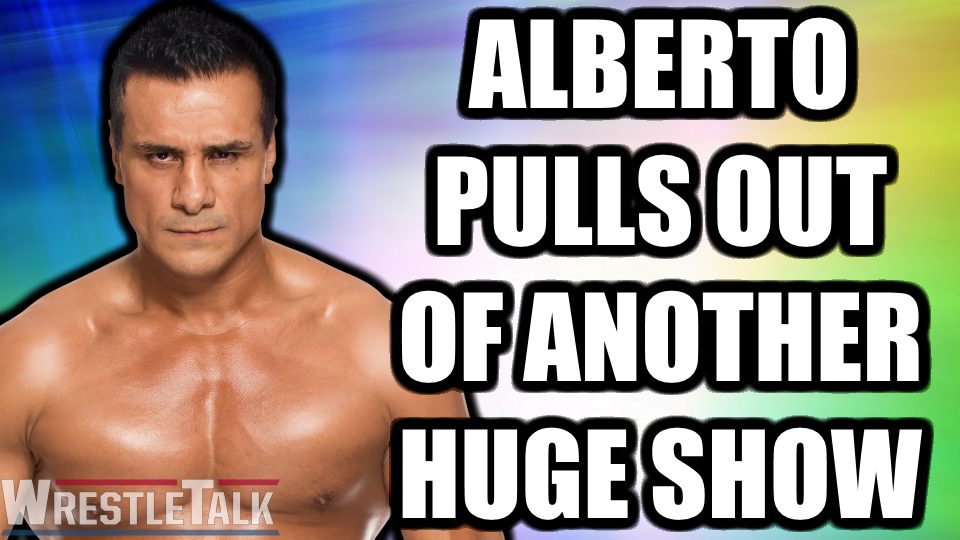 Alberto El Patron PULLS OUT Of TripleMania XXVI