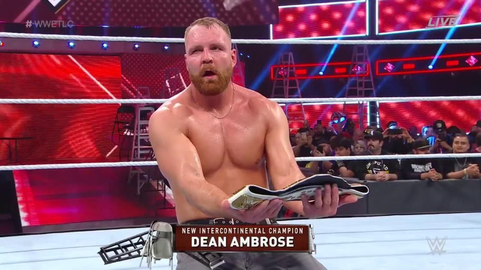 Dean Ambrose Crowned New Intercontinental Champion at TLC