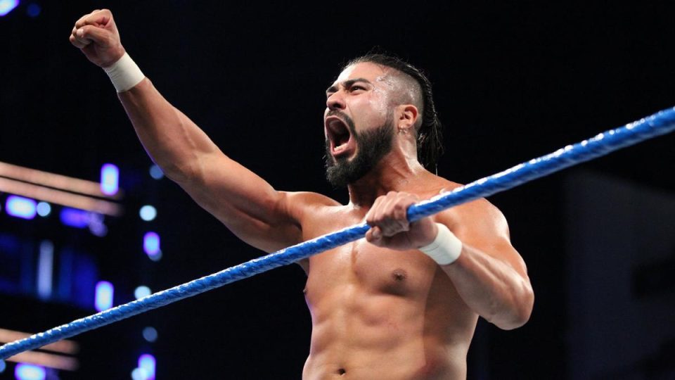 Andrade WWE Raw Status Update