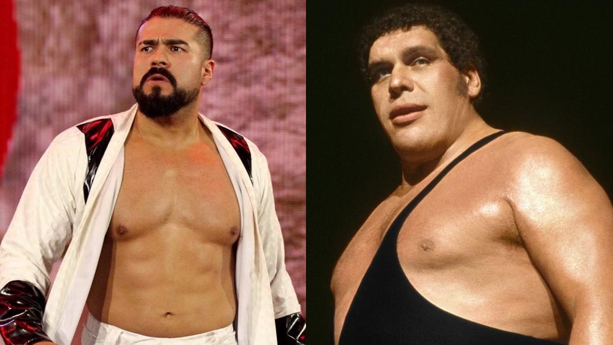 Andrade Reacts To Andre The Giant Battle Royal Lineup