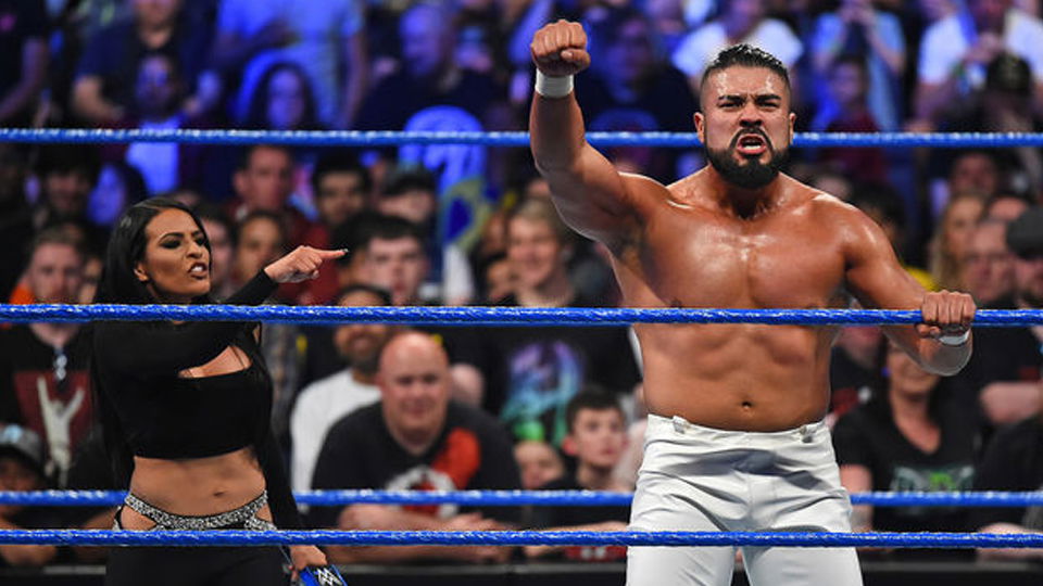 Andrade & Zelina Vega Challenge Seth Rollins & Becky Lynch To Mixed Tag Team Match