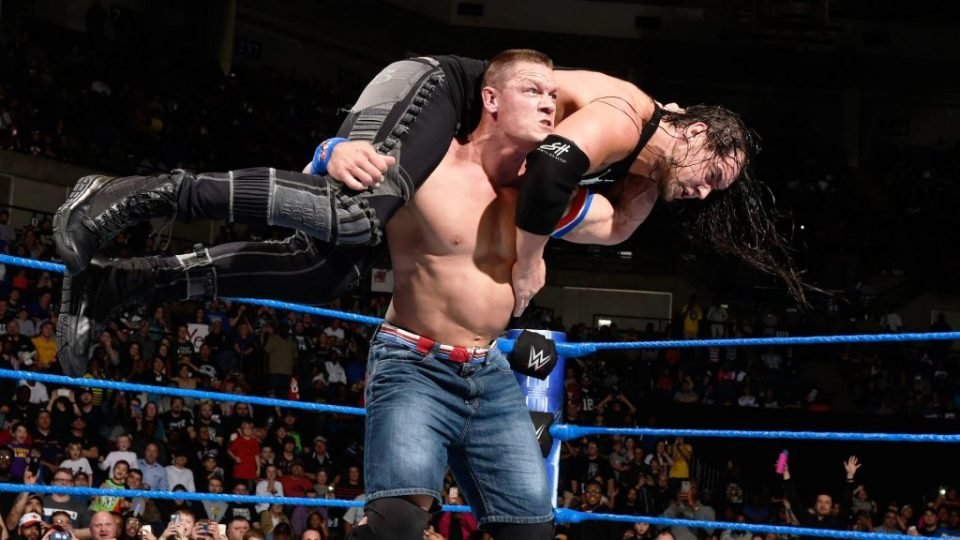 John Cena Calls Baron Corbin A ‘Dumpster Fire’ Following Kurt Angle Announcement