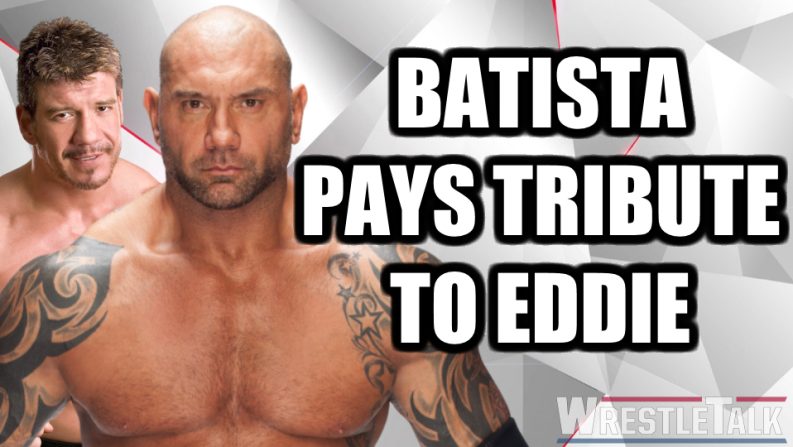 Batista Pays Tribute to WWE Legend