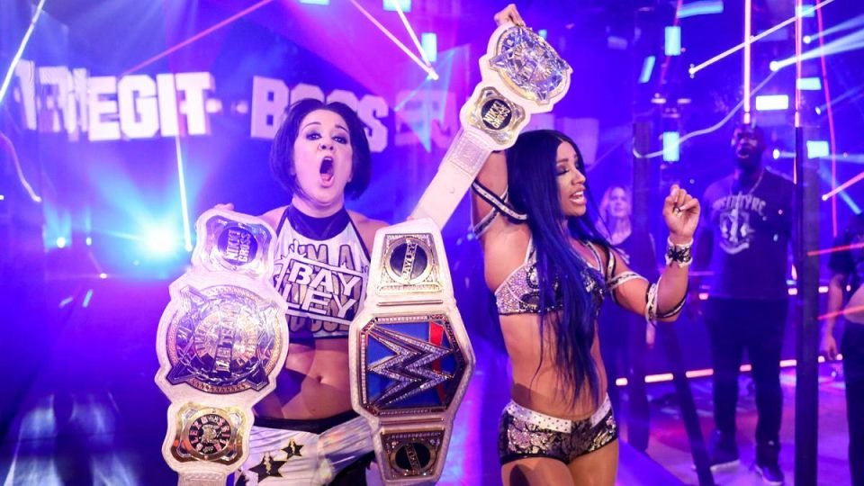 Could Twitter Exchange Be Teasing New Challengers For Bayley and Banks?