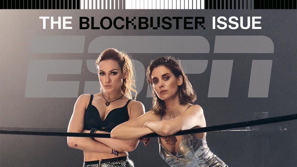 Becky Lynch Stars On ESPN Magazine Cover With GLOW Star