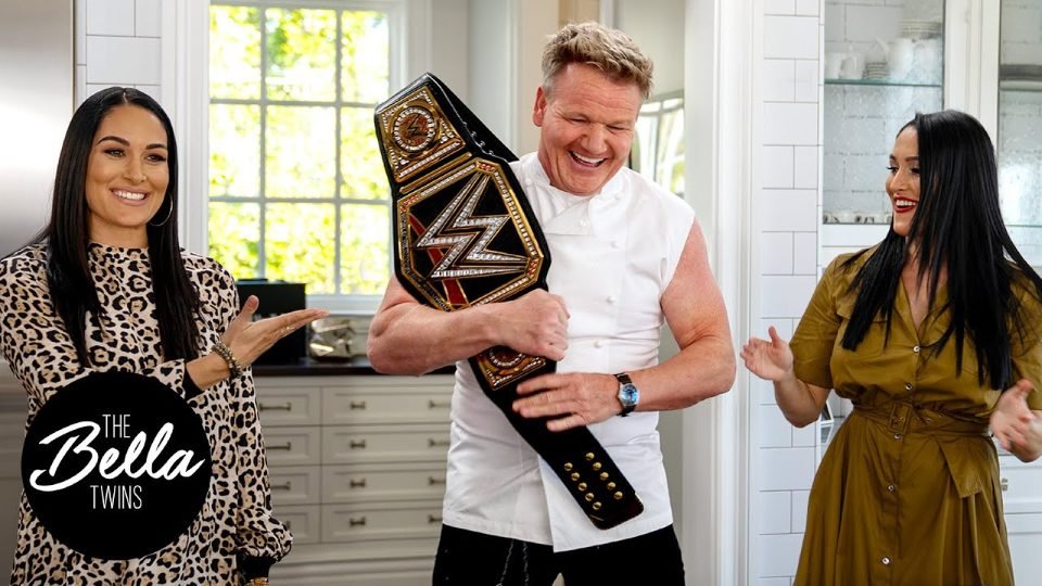 Watch The Bella Twins Cook With Gordon Ramsay (Video)