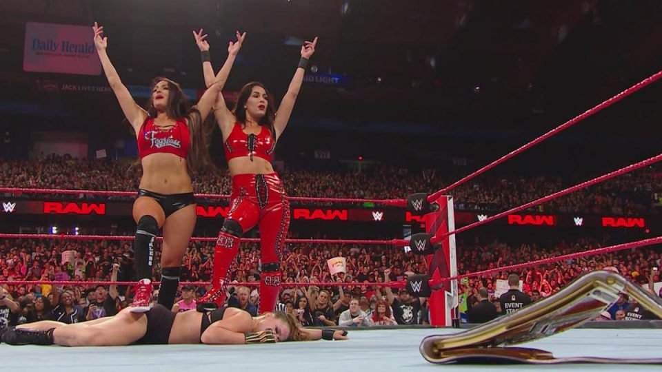 Bellas turn heel on Ronda Rousey to set up Evolution main event
