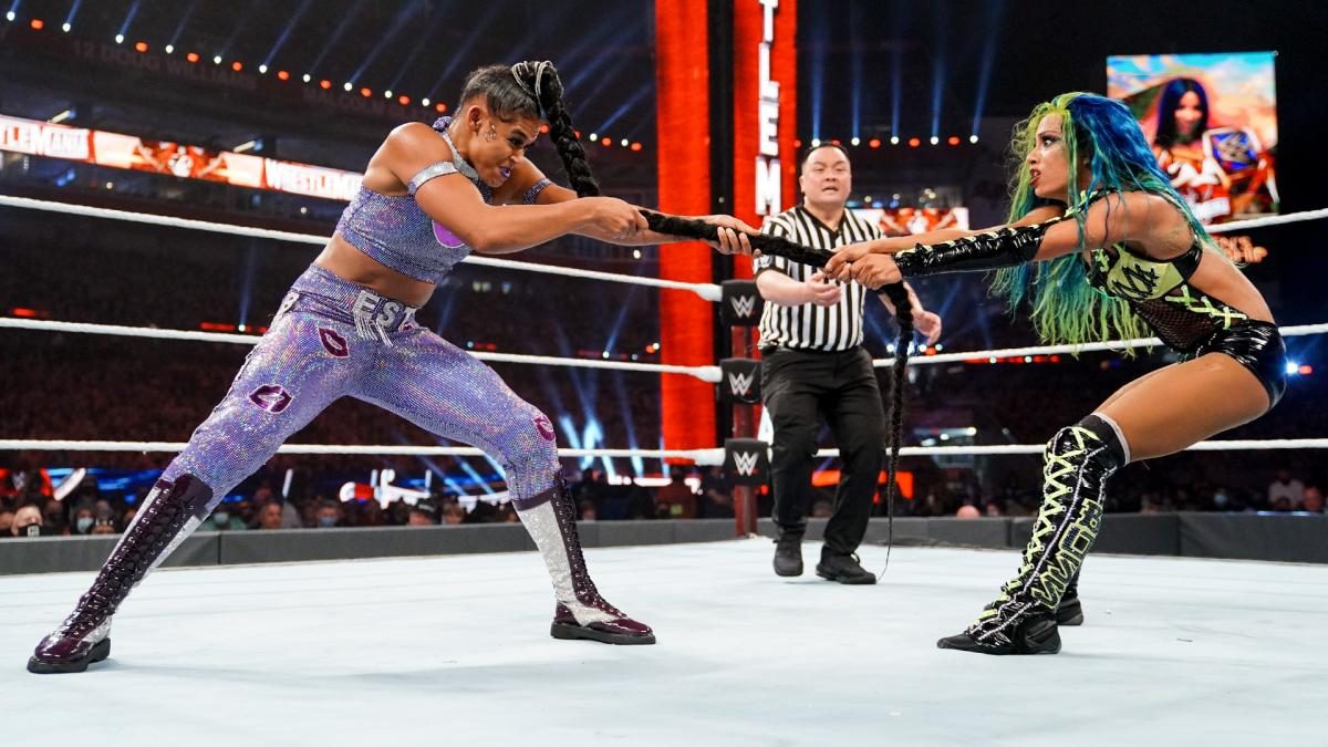 Report: Lots Of Fans Left During Banks vs. Belair WrestleMania Main Event