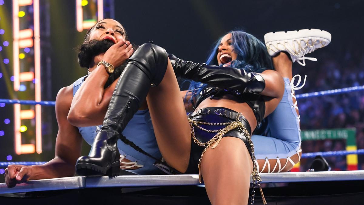 Bianca Belair & Sasha Banks Miss North Carolina WWE House Show