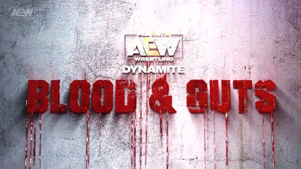 AEW Announces Blood & Guts Match Date