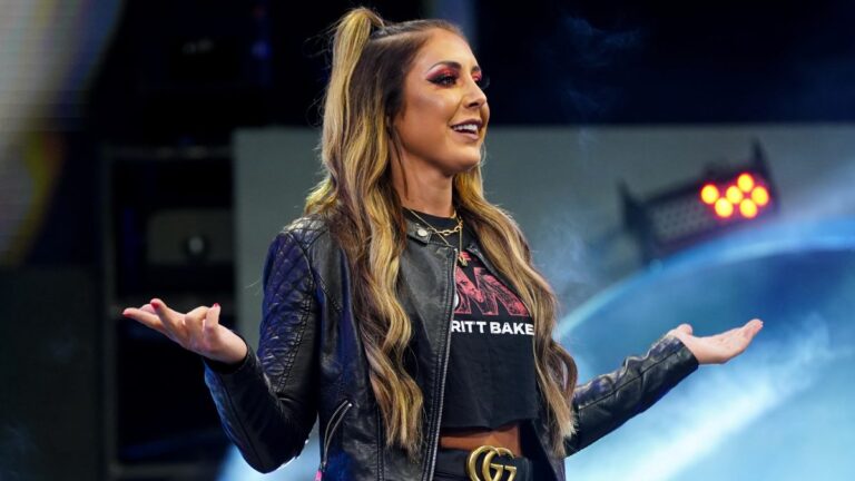 AEW star Britt Baker