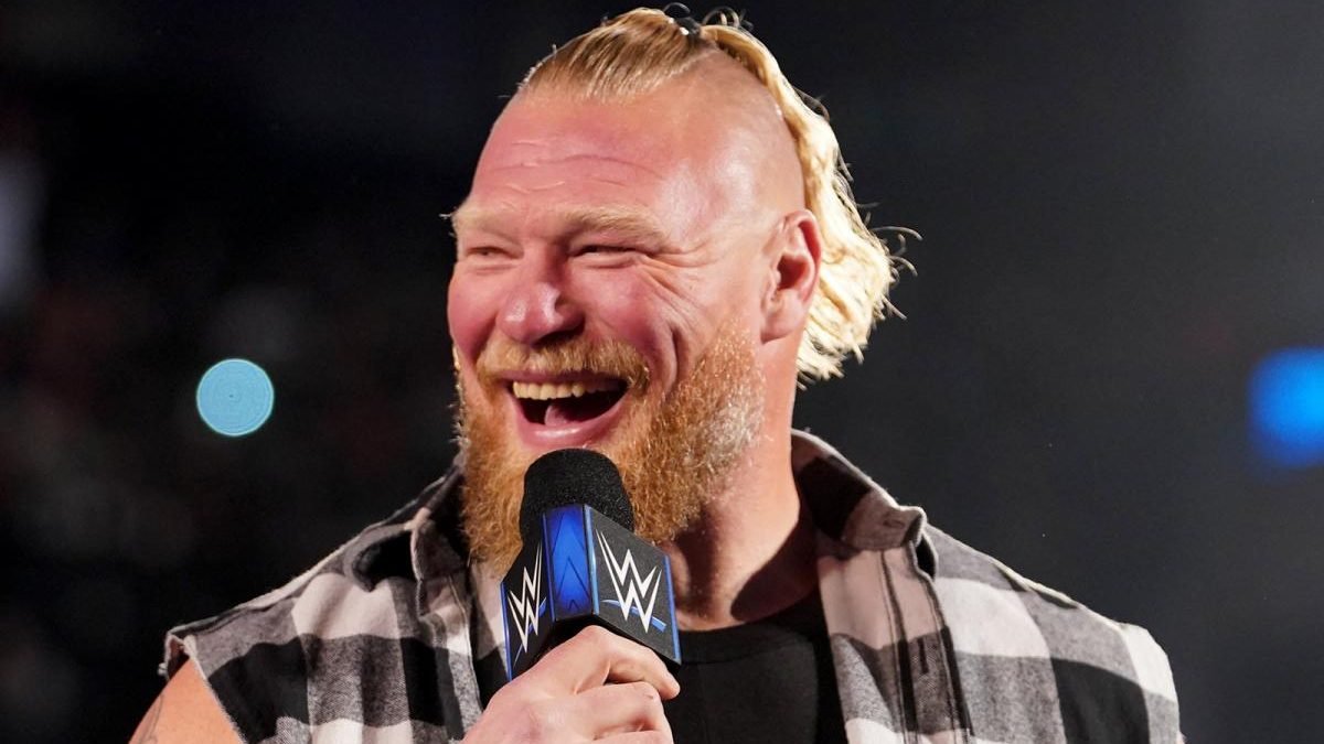 Brock Lesnar Wears Overalls On SmackDown