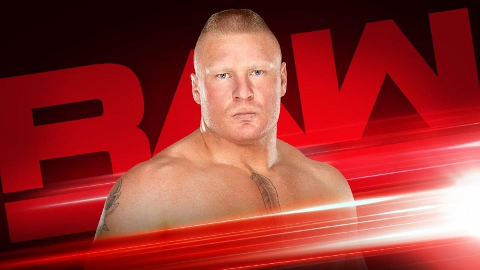 Brock Lesnar Appearing On WWE Raw Tonight