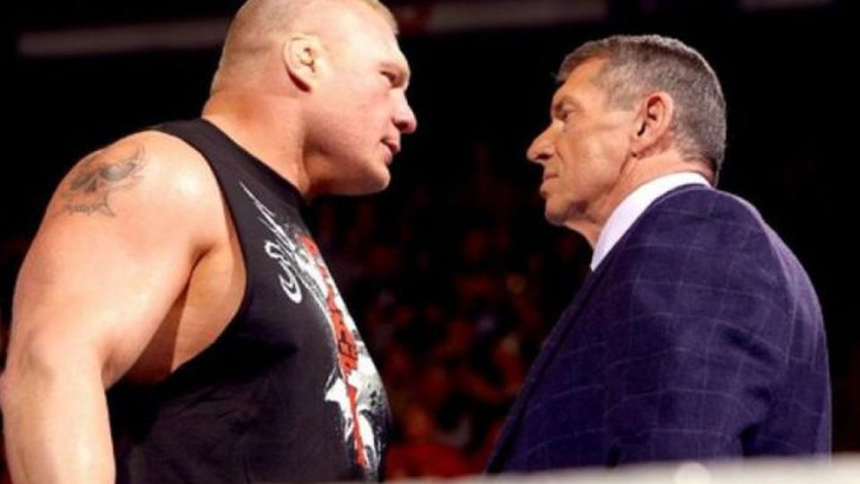 ‘He looks like an angry Viking’ – JR recalls when Vince McMahon met Brock Lesnar