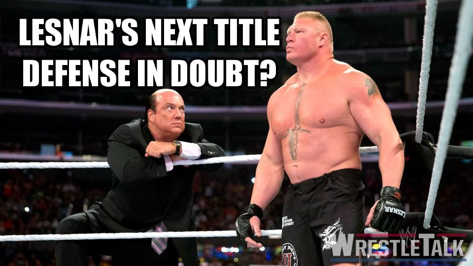 Brock Lesnar’s Next WWE Universal Title Defense in Doubt?