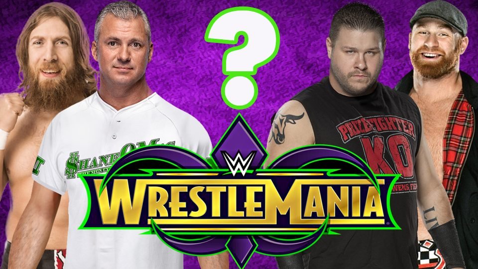 Bryan And Shane Vs. Owens And Zayn At WrestleMania?