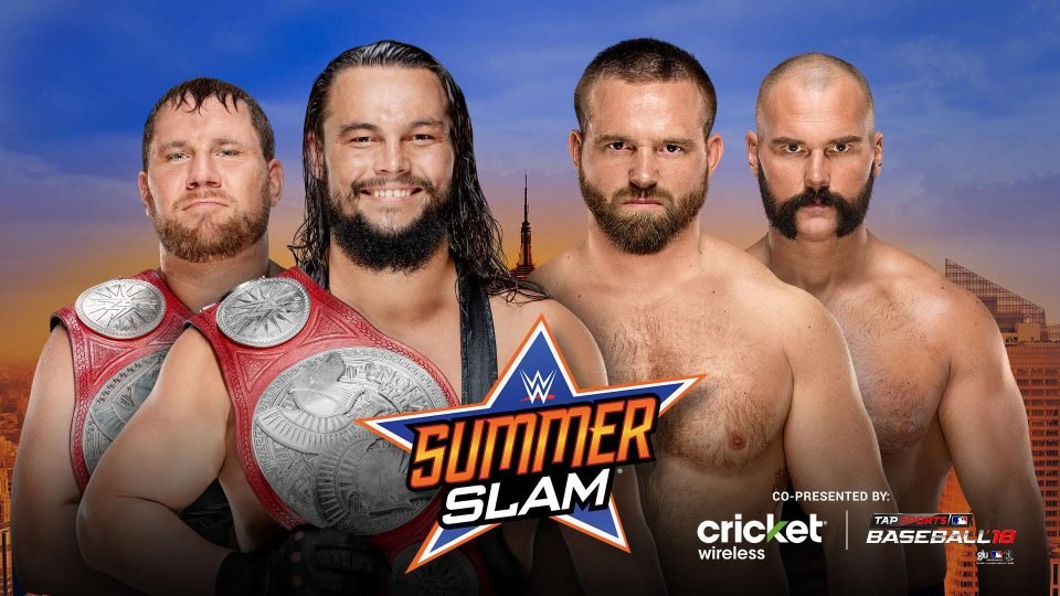 WWE SummerSlam Adds Raw Tag Team Title Match to Pre-Show