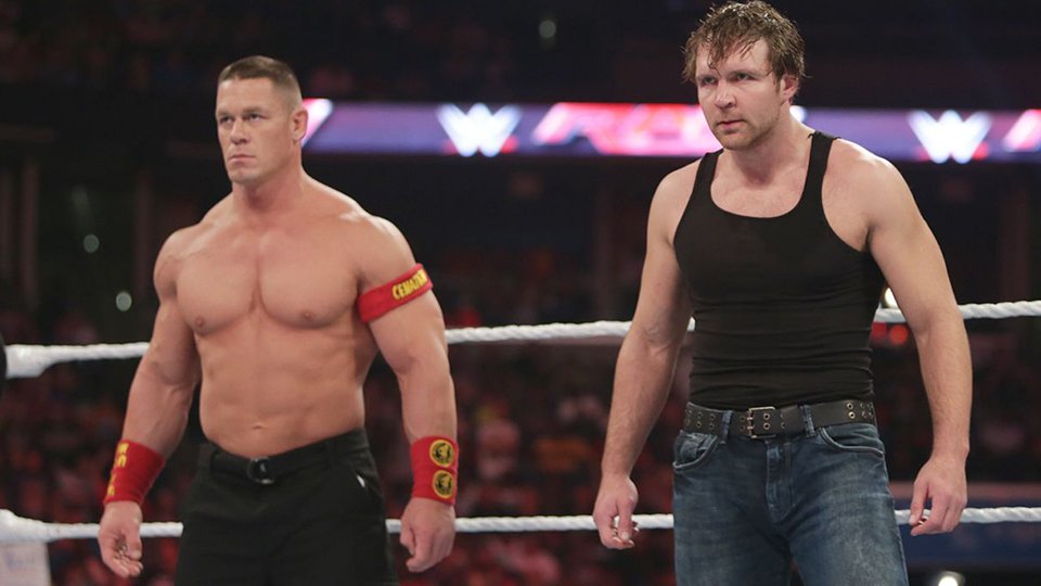 WWE Trademarks Names Relating To Jon Moxley And John Cena
