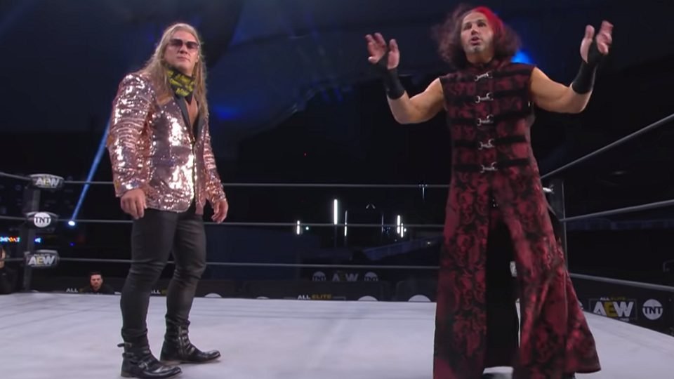 Backstage News On AEW Re-Taping Matt Hardy Segment Because Chris Jericho Hated It