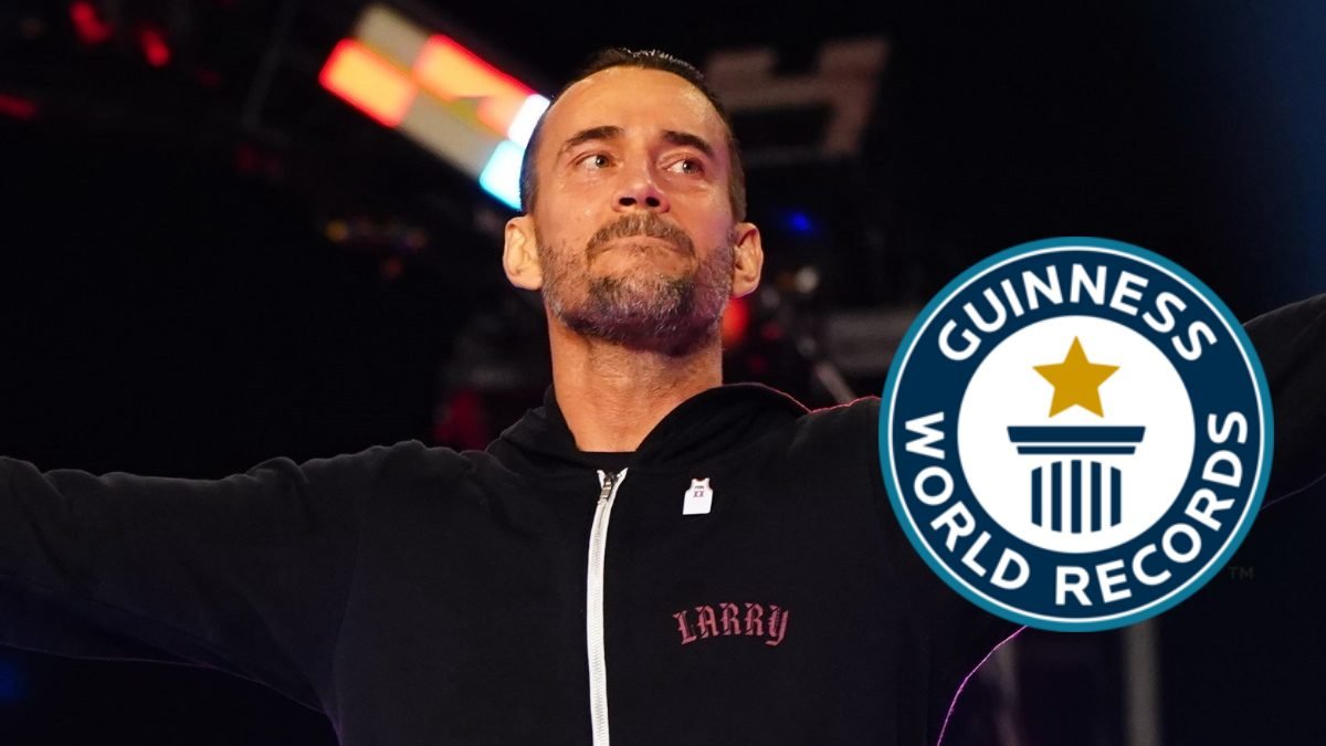 Guinness World Records Reacts To CM Punk AEW Debut Crowd Reaction