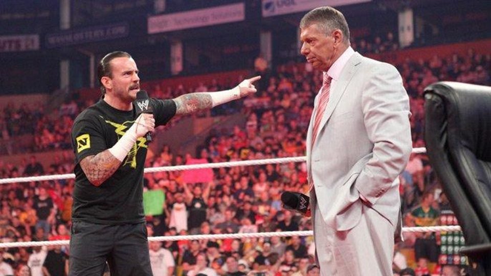 CM Punk Recalls Muting Vince McMahon While On Commentary