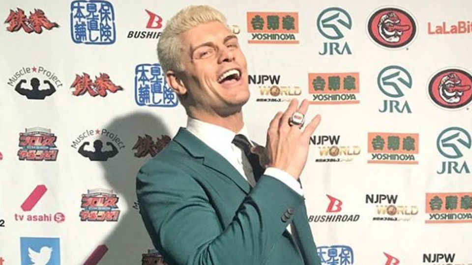 Cody Reveals AEW Want To Buy Gimmick Match From WWE