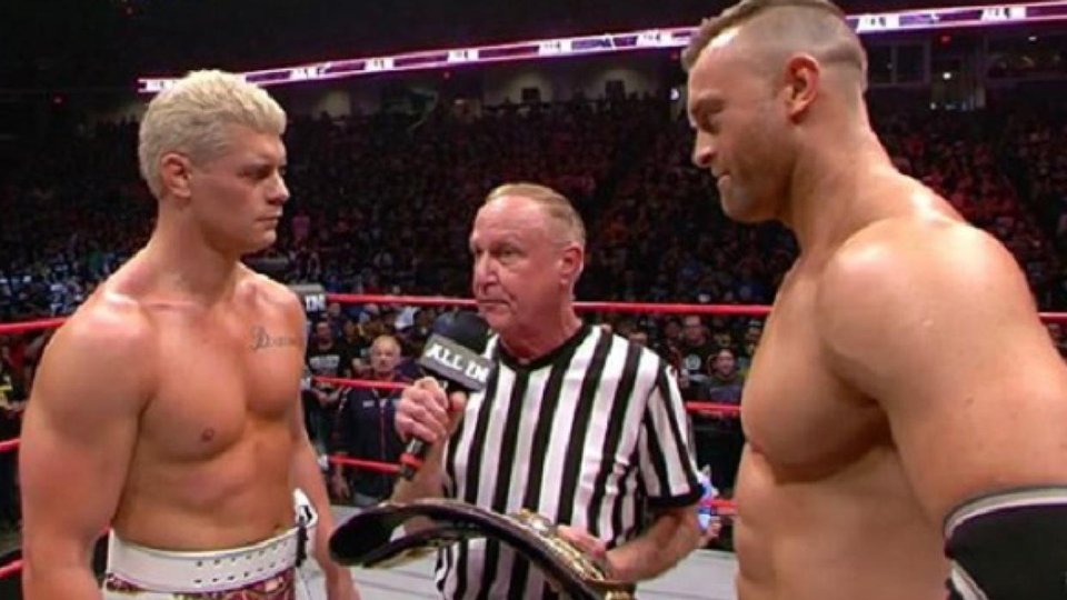 Cody Rhodes Comments On Possible Third Match With Nick Aldis