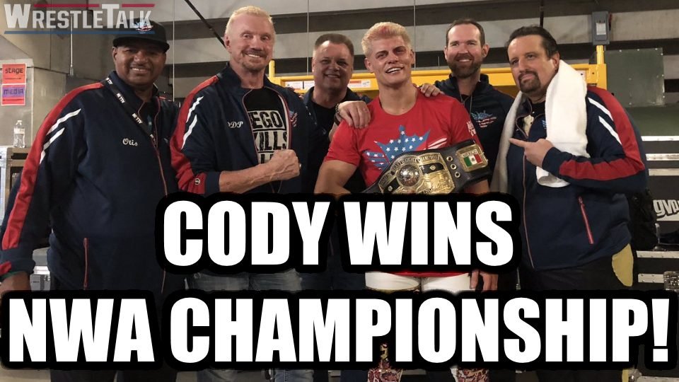 Cody Wins The NWA Worlds Championship