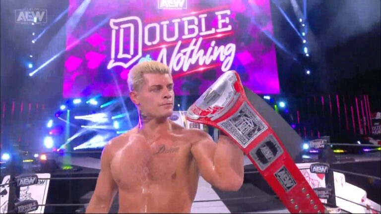 Cody And Mike Tyson Share Special Moment At AEW Double Or Nothing