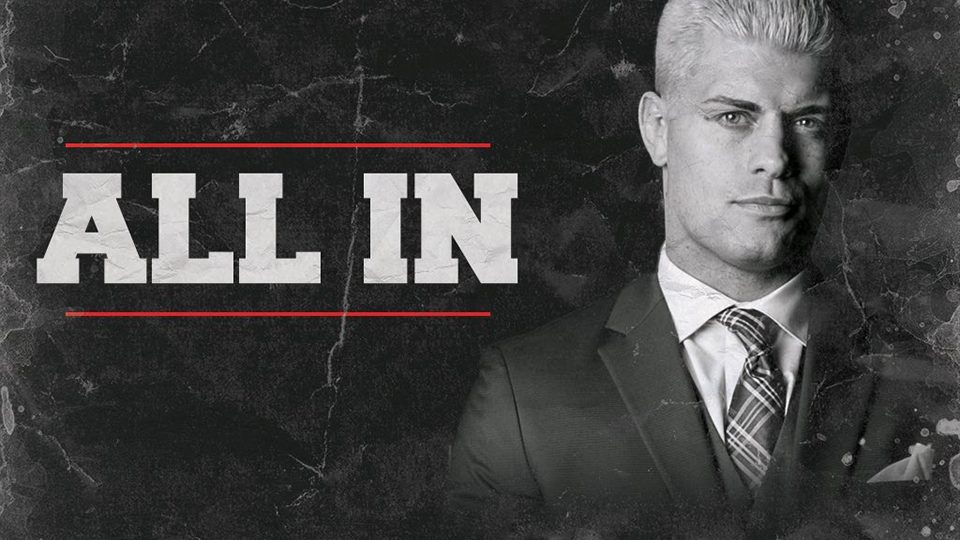 Cody Confirms All In 2 Is Being Planned