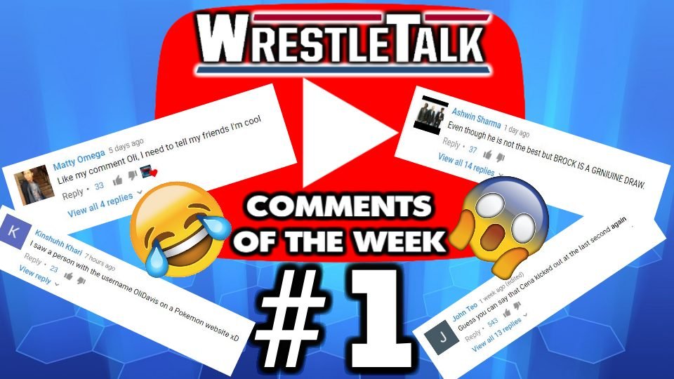 WrestleTalk Youtube Comments Of The Week – Miz Wins The Feud