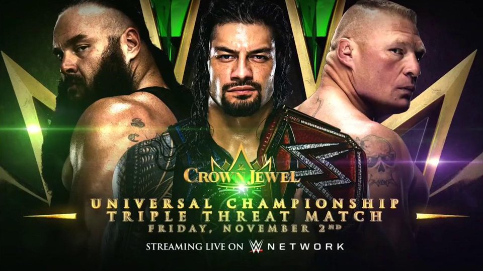 WWE Crown Jewel announced for WWE Network in November