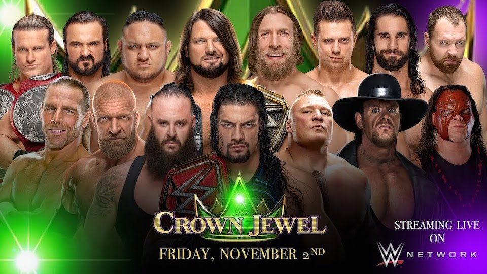 WWE Crown Jewel moved to smaller venue