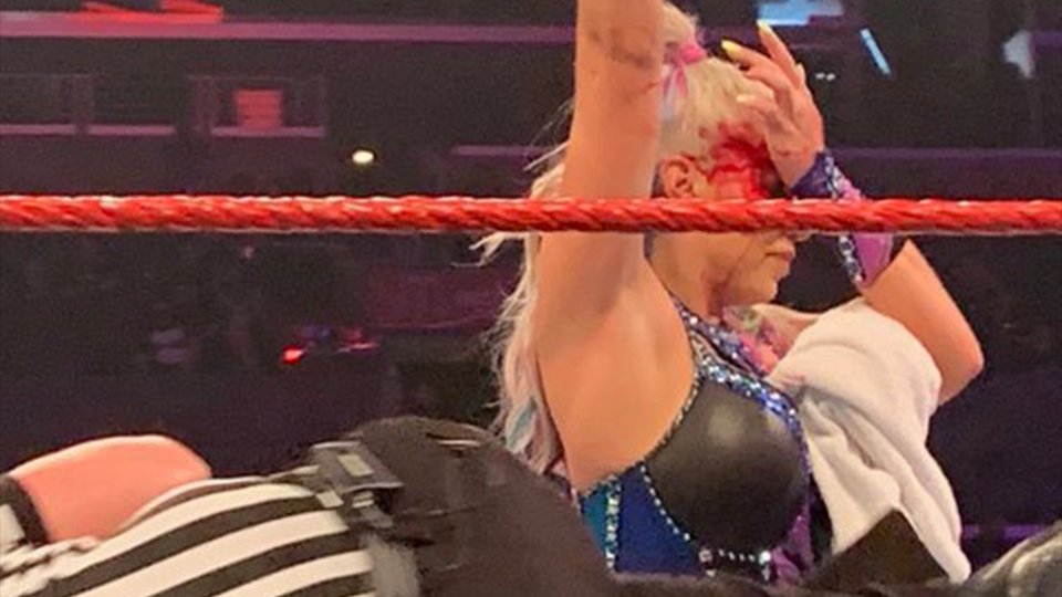 Painful Footage Of Dana Brooke Being Busted Open (VIDEO)
