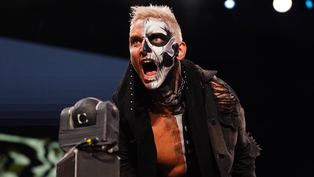 Darby Allin Recording Audio For AEW Video Game