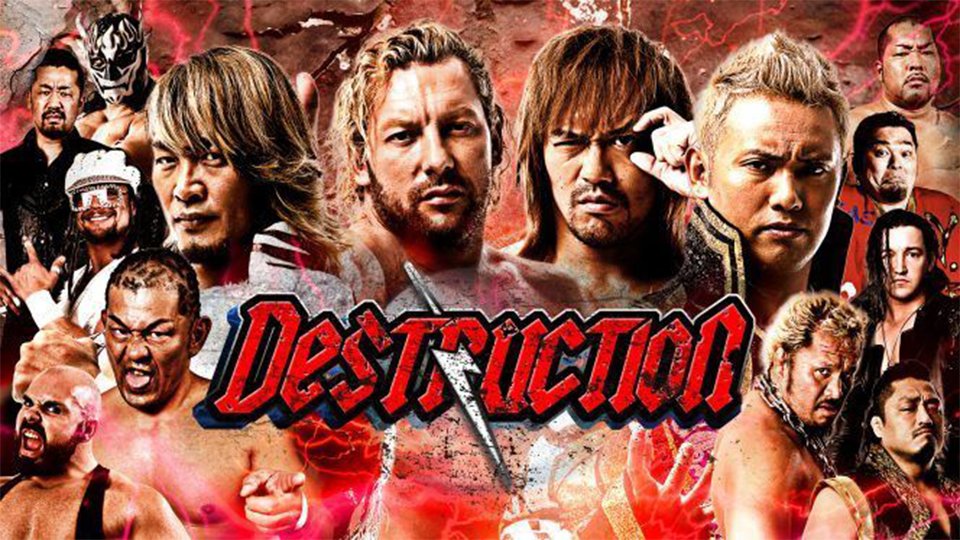 NJPW Destruction in Hiroshima results