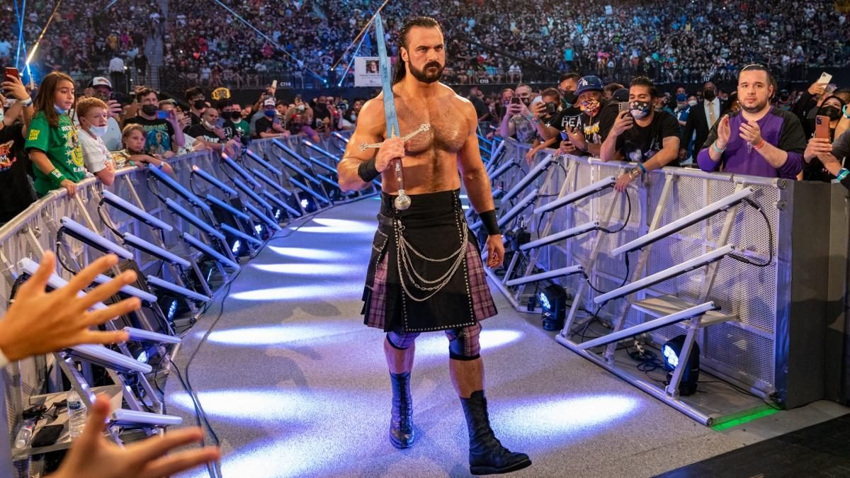 Drew McIntyre Reveals WWE 2K22 Overall Rating