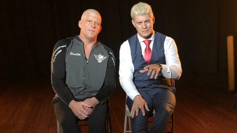 Dustin Rhodes and Cody Rhodes in AEW