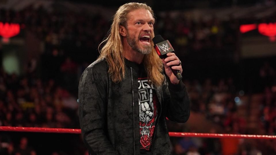 WWE Confirms Edge Will Appear On Monday Night Raw