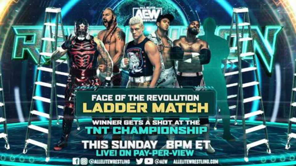 AEW Star Calls Revolution Ladder Match One Of His Rougher Matches