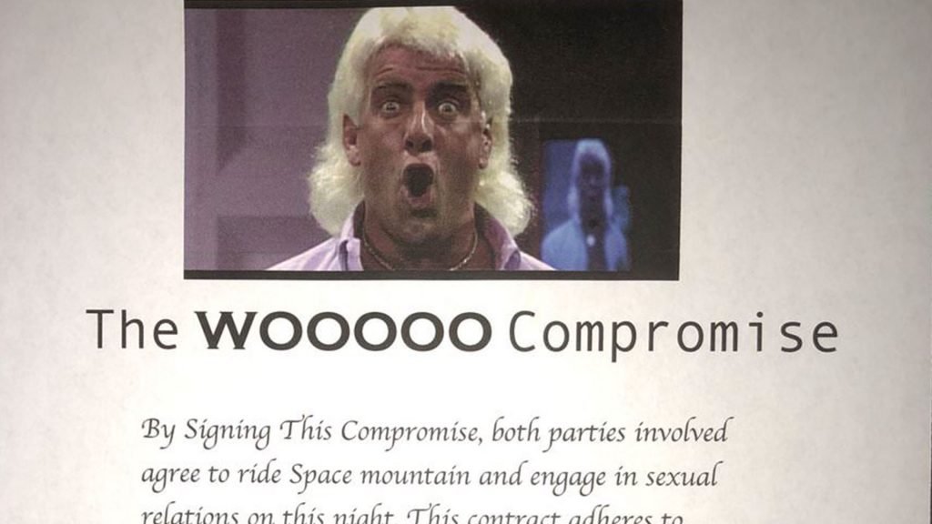 Ric Flair Sex Contract CONTROVERSY