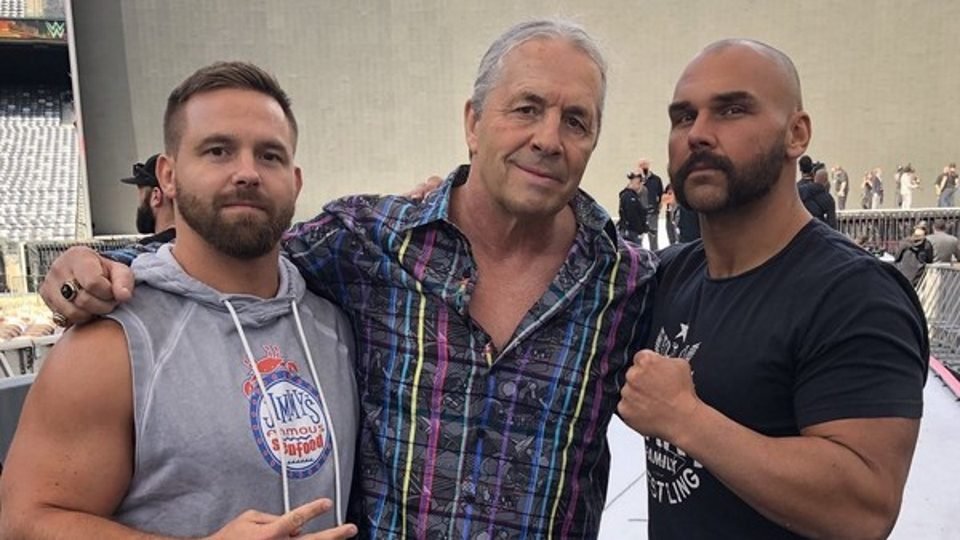 Bret Hart Manages FTR At Independent Event (Photo)